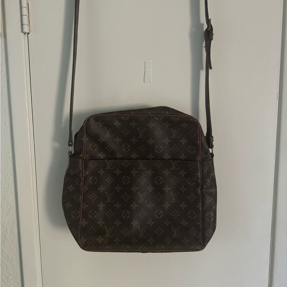 Louis Vuitton Brown Monogram Messenger Bag
